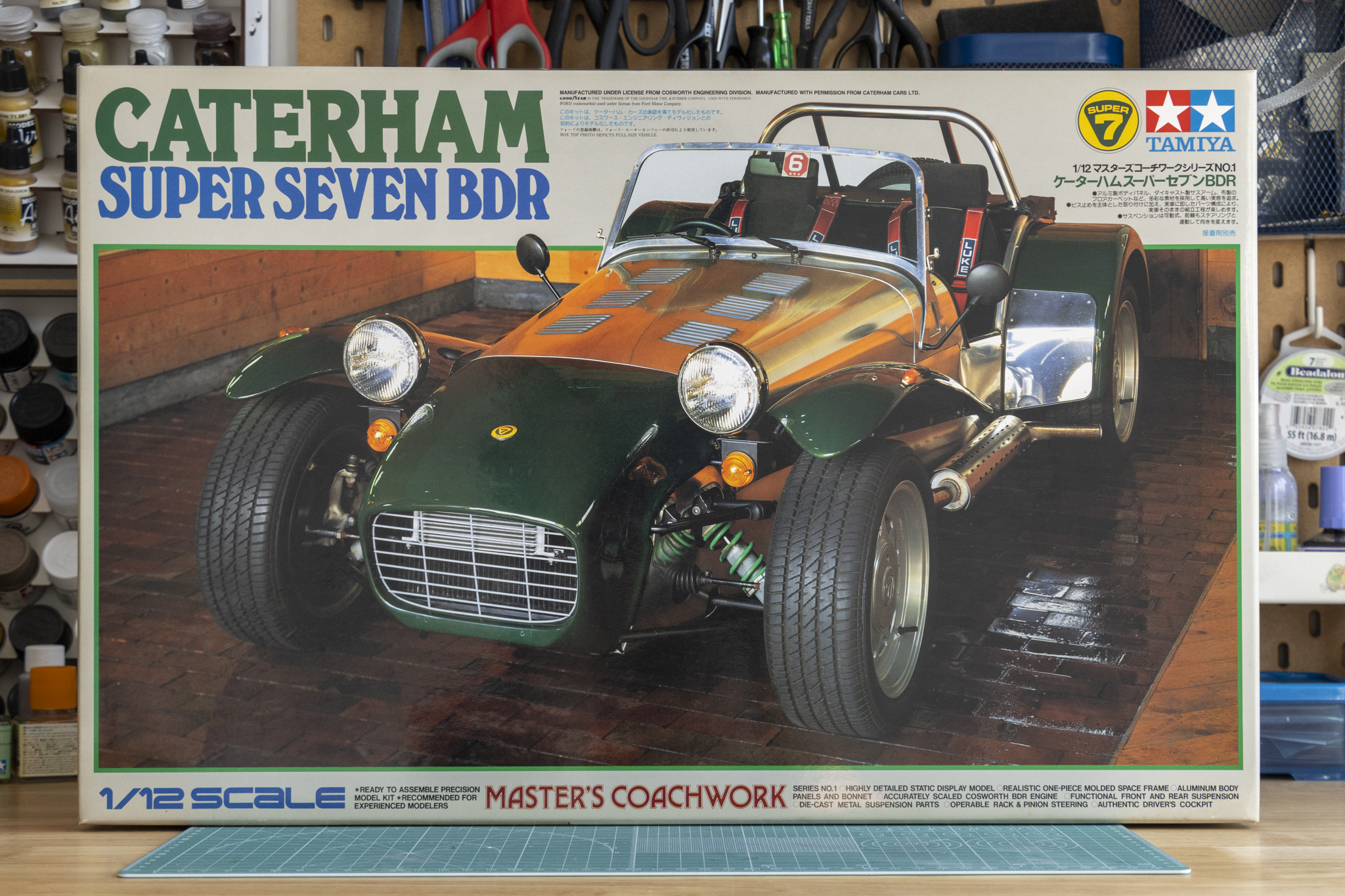 Let's review Tamiya's 1/12 Caterham Super Seven BDR – Larry's