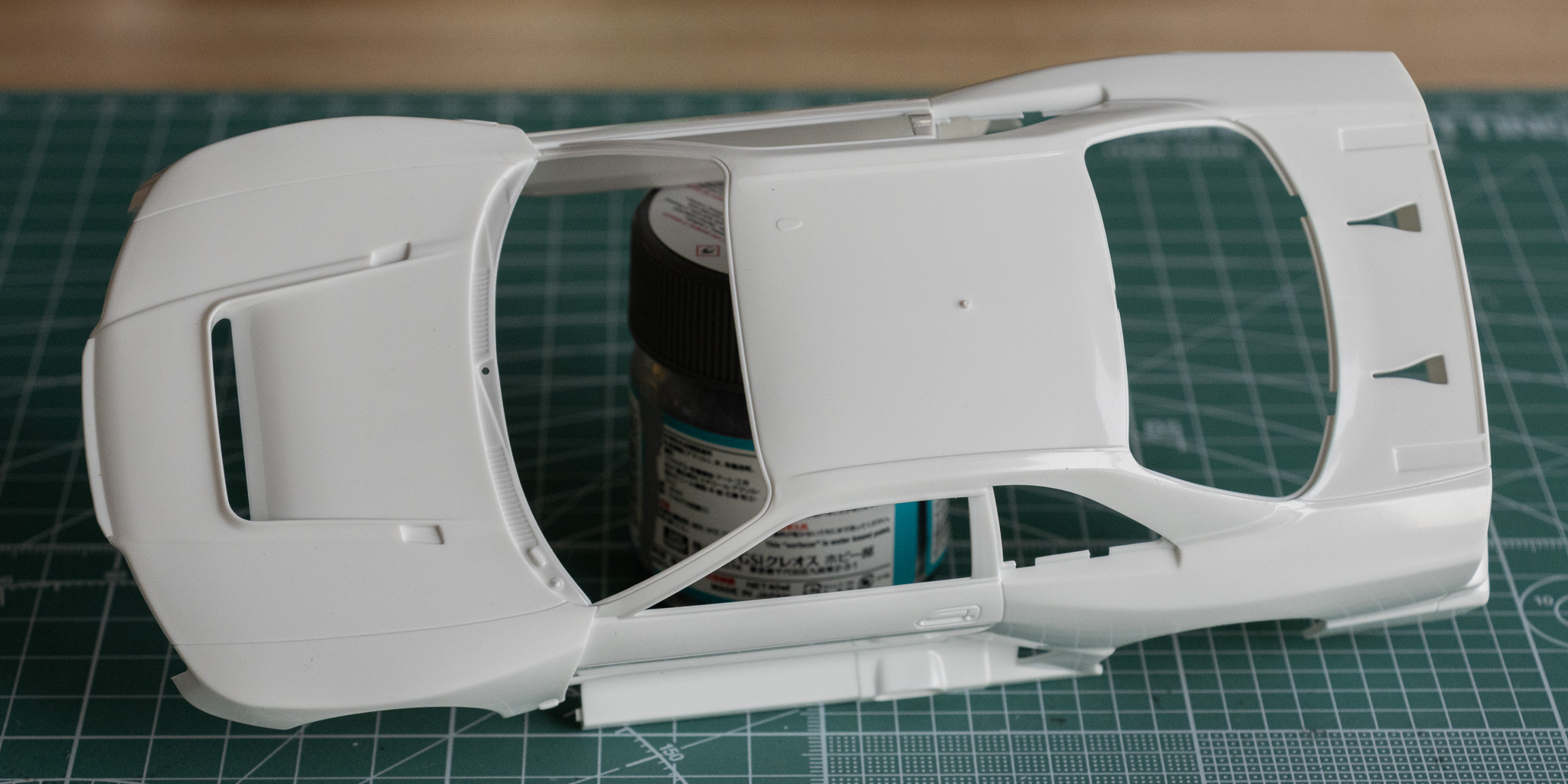 Let's review Tamiya's 1/24 1995 Nismo Clarion GT-R LM w/ Hobby