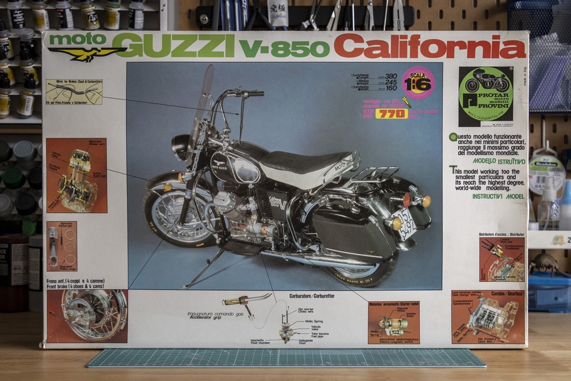 Let's review Protar's 1/6 Moto Guzzi V-850 California – Larry's